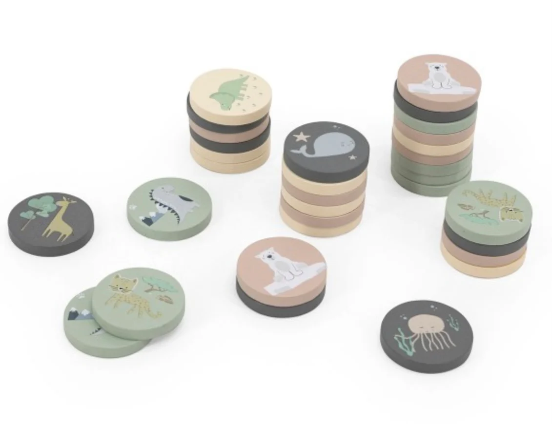 Jeu de mémoire Jungle