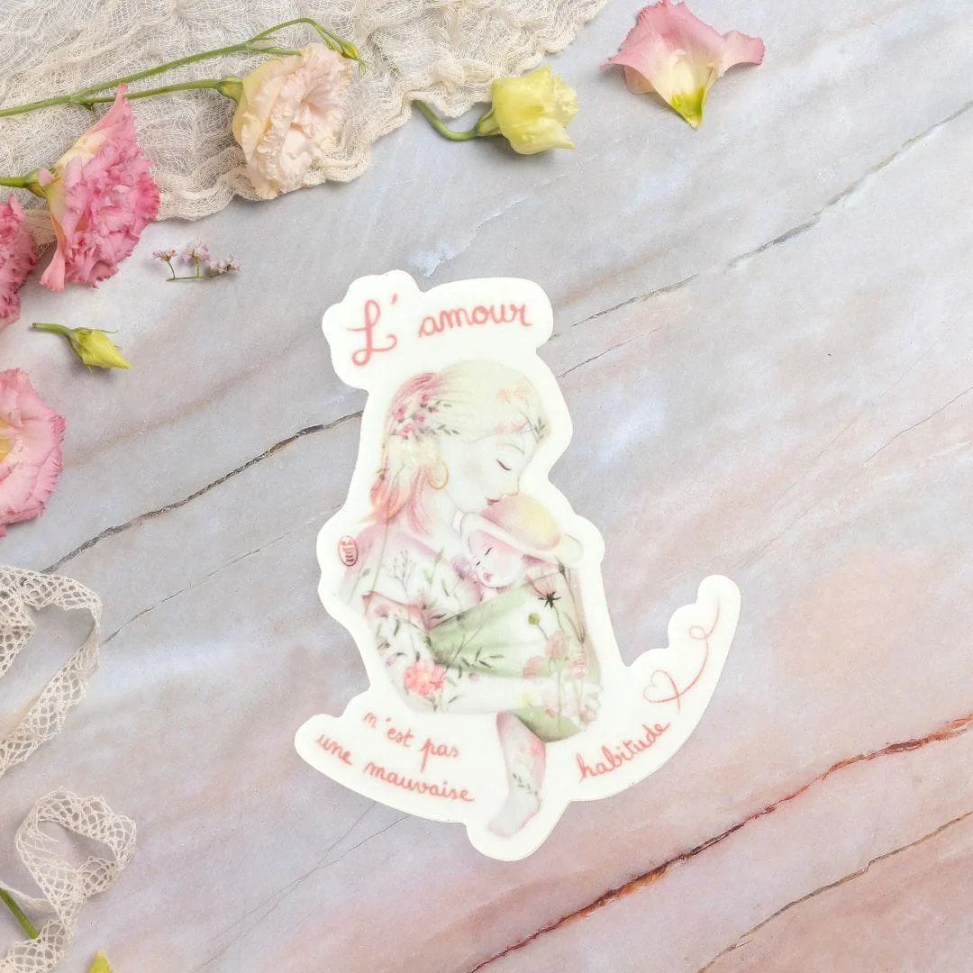 L’amour n’est pas une mauvaise habitude – autocollant – Image 2