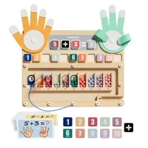 Jeu Mathématique des doigts et aux perles