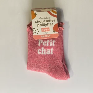 Chaussettes à paillettes PETIT CHAT