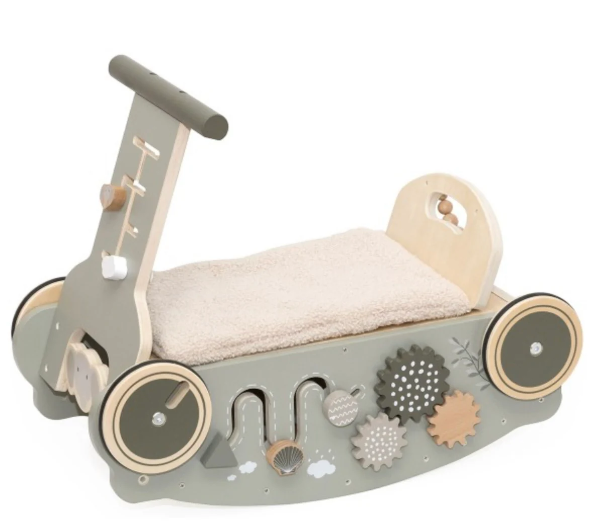 Balançoire, marcheur et voiture 3en1 Green olive