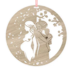 Ornement en bois de tilleul – le portail des 9 mois