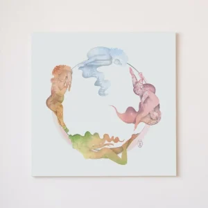 Les saisons intérieures – Toile 60 x 60 cm