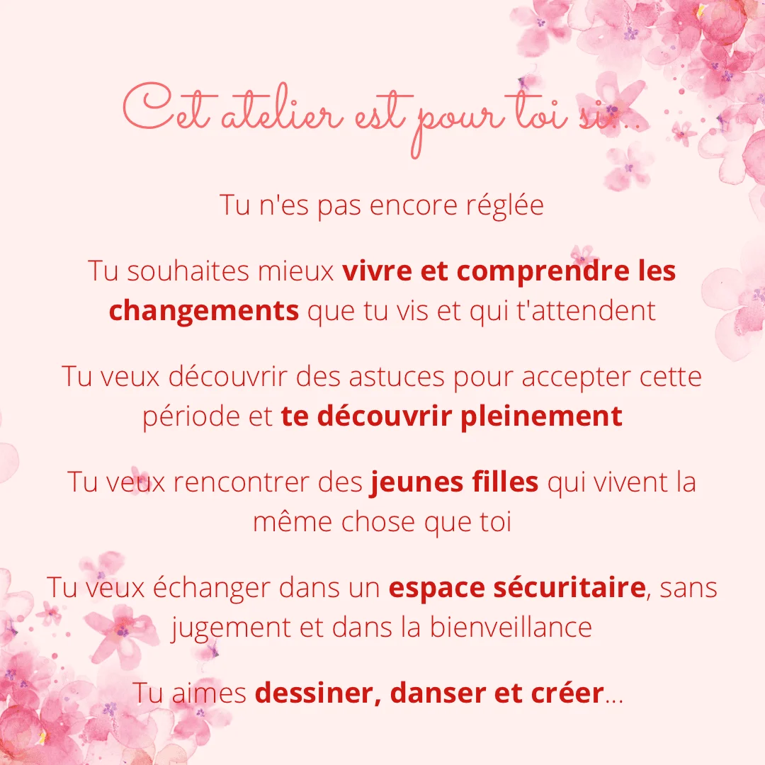 Ateliers la magie de la métamorphose – À la découverte de la puberté – Image 9