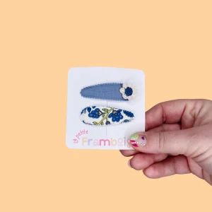 Lot de 2 Pinces Clip en Tissu – #34