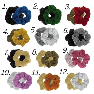 Chouchou à paillettes - 2 pièces