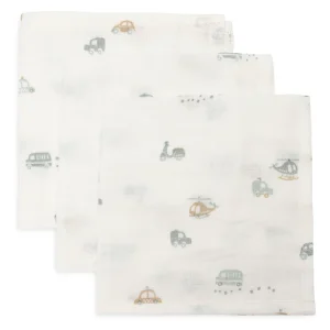 Serviette gaze de coton On The Go (3 pack)