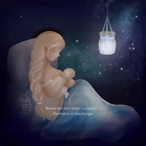 Mère veilleuse – Illustration à télécharger
