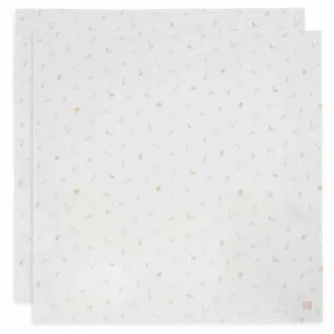 Draps tétra coton Large 115x115cm Lovely Birds (2pack)