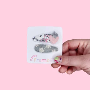Lot de 2 Pinces Clip en Tissu – #4