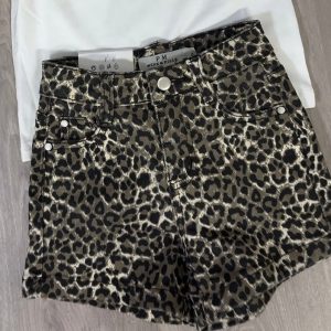 Short COEUR Léopard