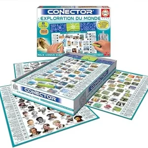Coffret Montessori j&rsquo;associe et j&rsquo;apprends EXPLORATION DU MONDE