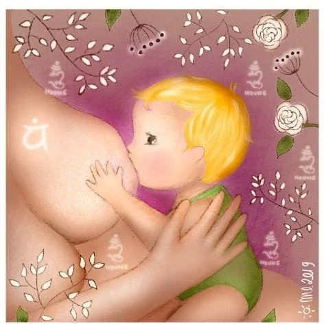 L’énergie du coeur, le lien maternel – Le chakra du coeur