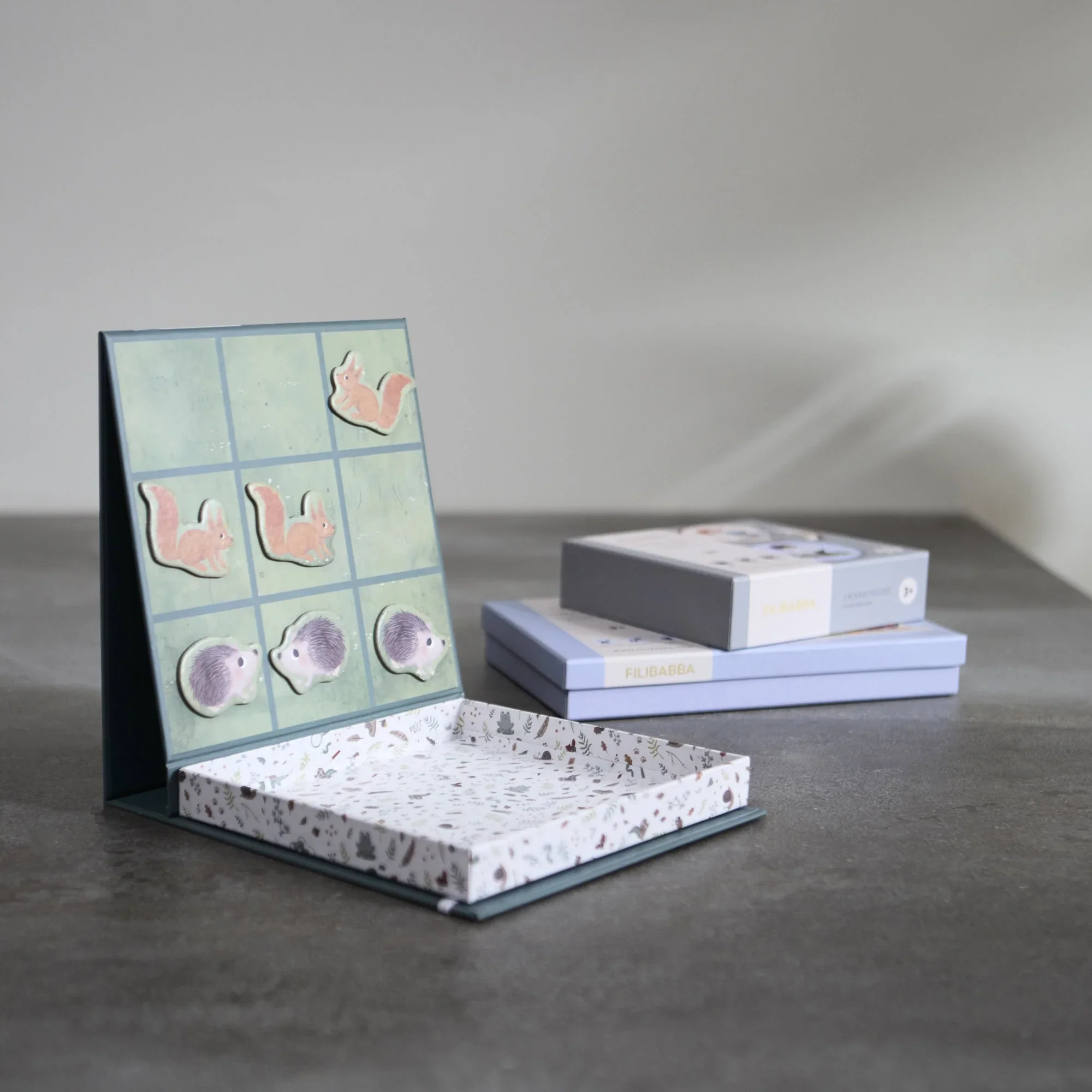 Jeu morpion MAGNÉTIQUE FORÊT – Image 2