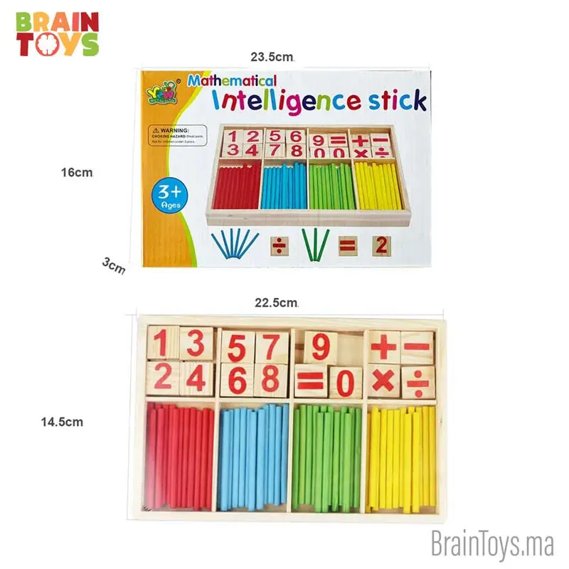 Apprentissage de Maths, Jouet Montessori – Image 4