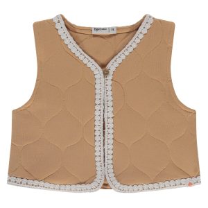 Gilet Thais Marron