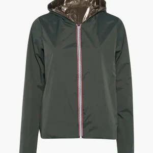 Veste Waterproof Kaki/Dorée