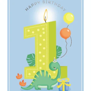 Legami Carte garçon 1 an