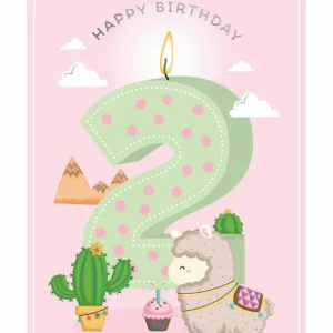 Legami Carte fille 2 ans