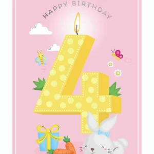 Legami Carte fille 4 ans