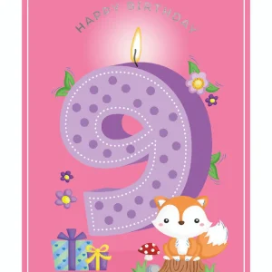 Legami Carte fille 9 ans