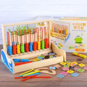 Boulier mathématiques et calcul en bois