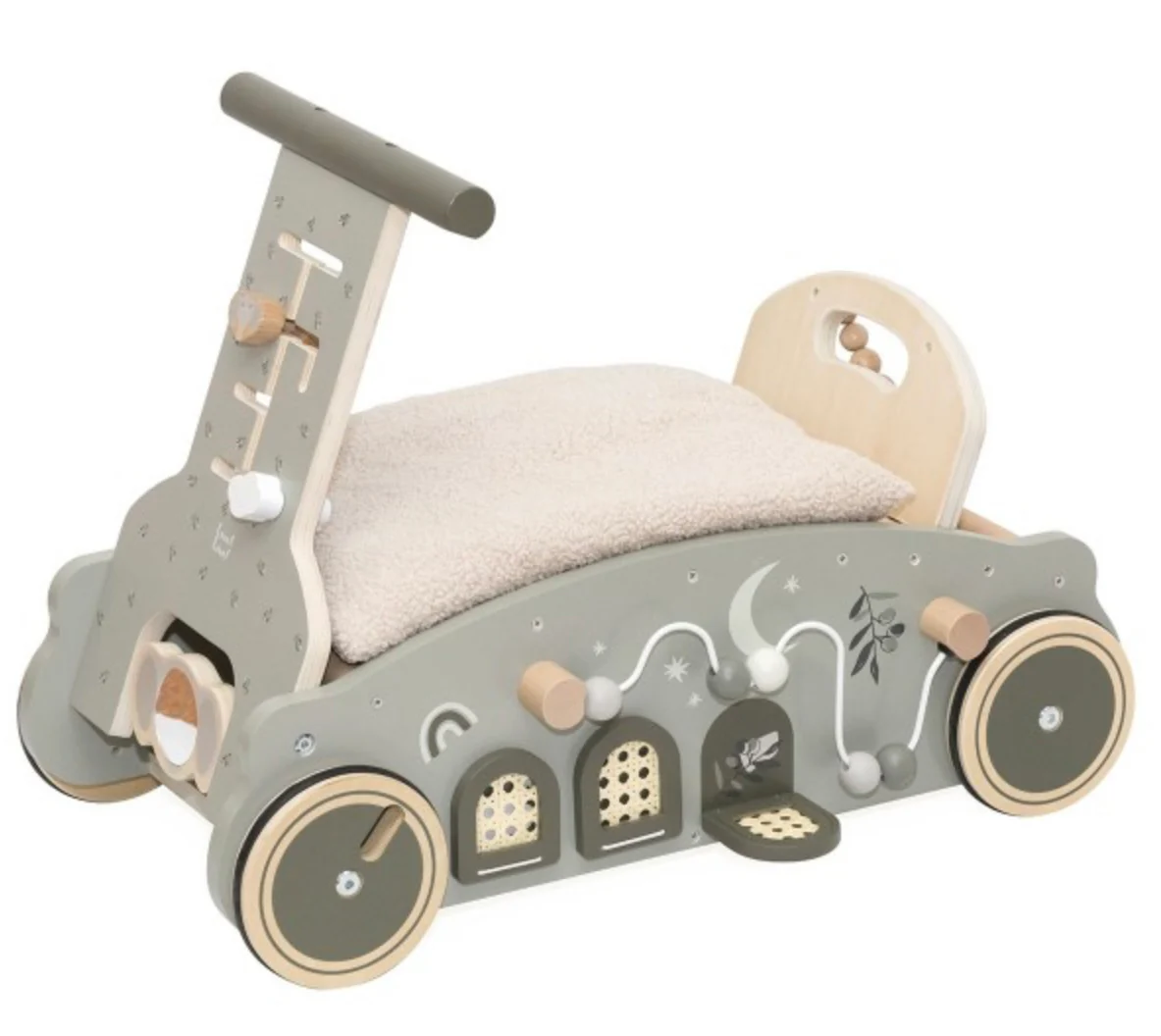 Balançoire, marcheur et voiture 3en1 Green olive – Image 3