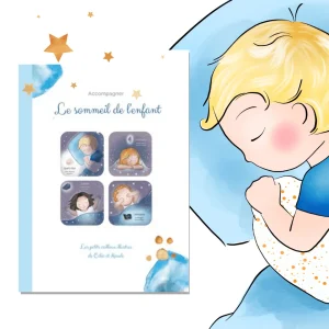 Les petits cailloux illustrés – Le sommeil des tout petits, livret et cartes