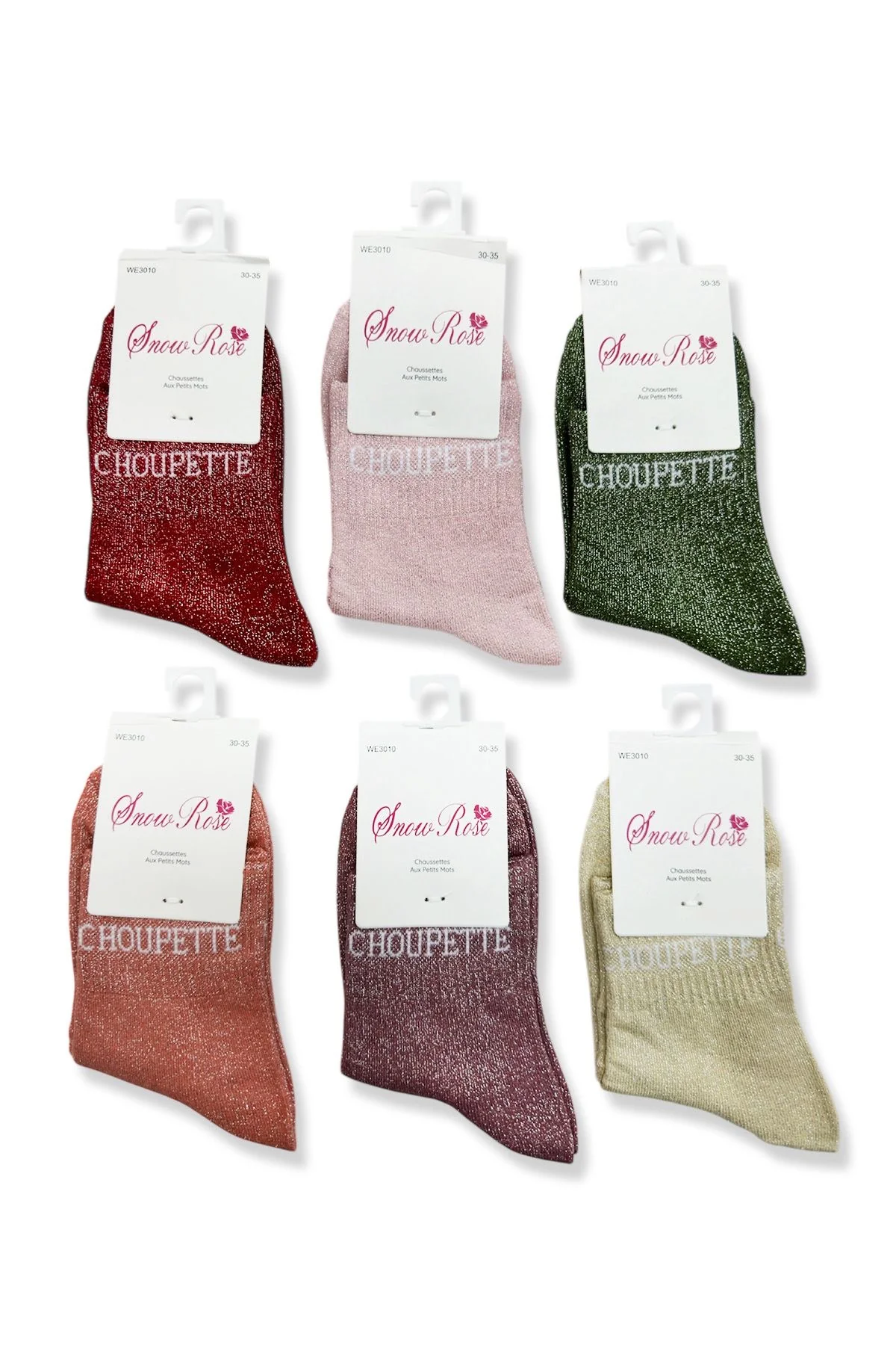Chaussettes à paillettes CHOUPETTE