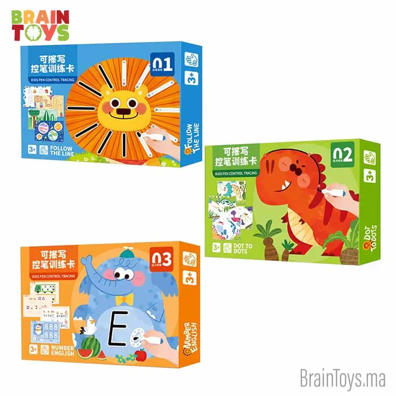 Cahier d’écriture manuscrite Montessori