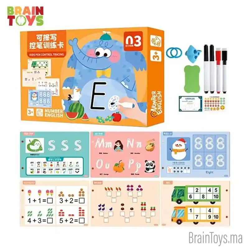 Cahier d’écriture manuscrite Montessori – Image 2