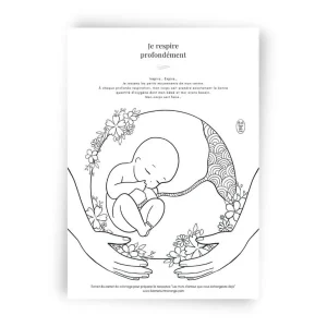 Coloriage Ressentir mon bébé à télécharger