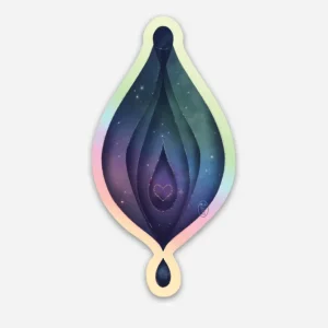Yoni ✨ – Sticker iridescent