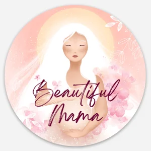 Beautiful Mama – Autocollant Printemps