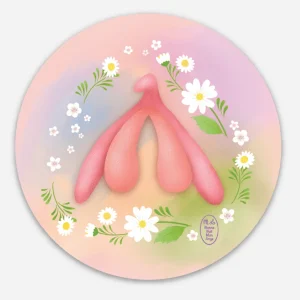 Autocollant Clitoris