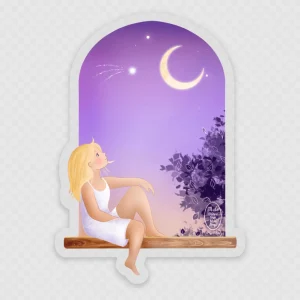 La Magie de la métamorphose – grand autocollant