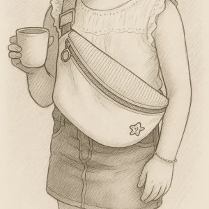 Sac banane enfant personnalisable