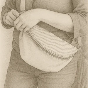 Sac banane XL personnalisable