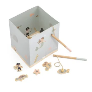 Jeu de pêche en bois