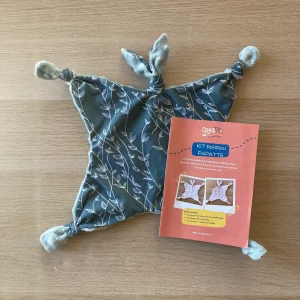 KIT doudou Papatte Brindilles Pétrole