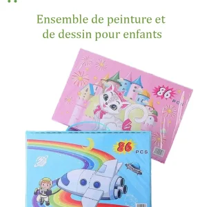 Ensemble de peinture et de dessin pour enfants