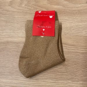 Chaussettes Coeur Taupes