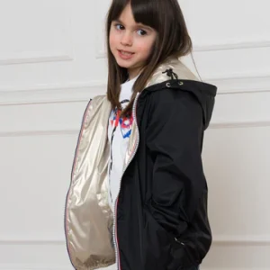 Veste Waterproof Noire/Dorée