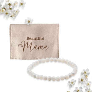 Bracelet en perles de nacre – Allaitement