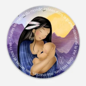 Toutes reliées – Macaron aimanté