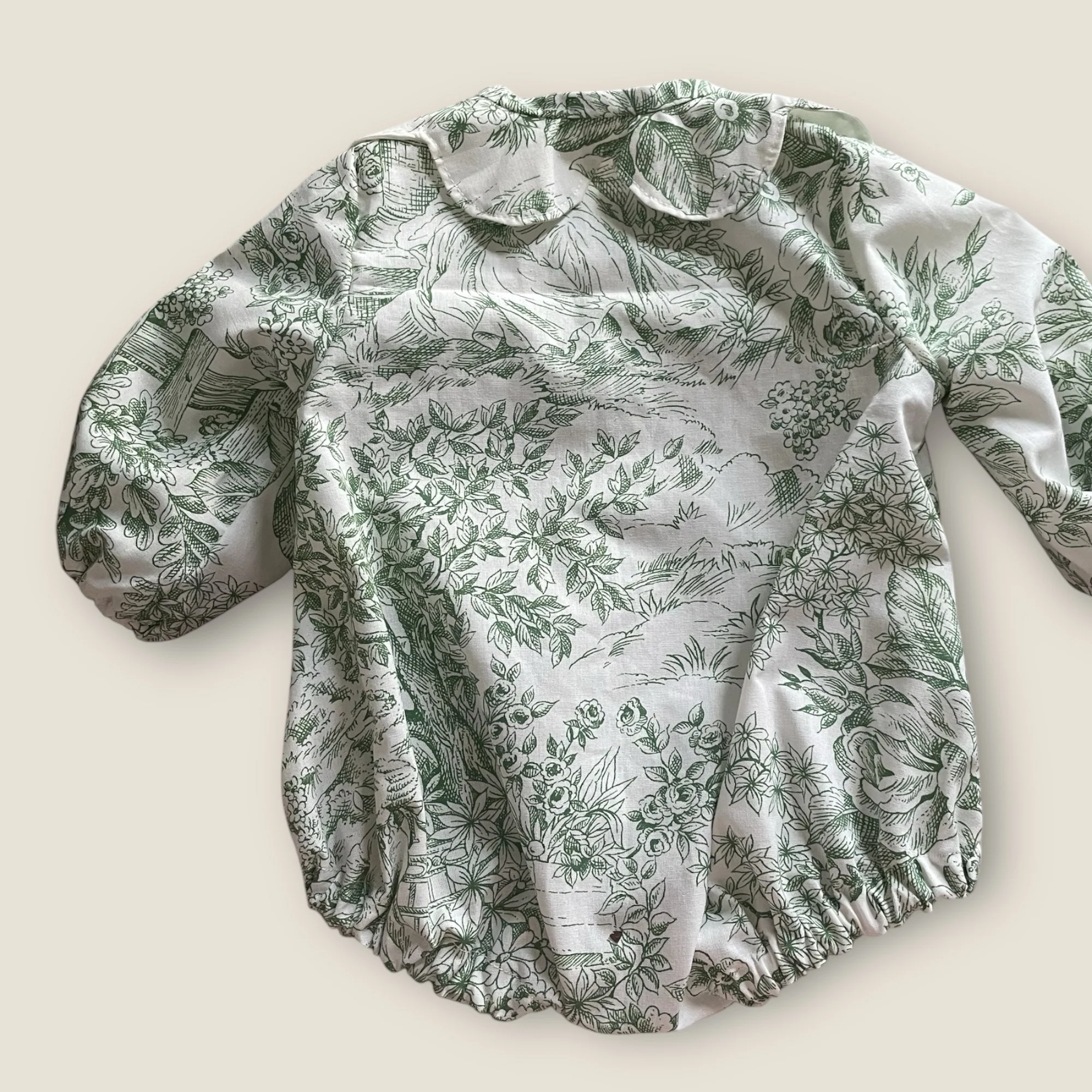 Barboteuse Toile de Jouy – Image 3