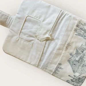 Pochette à langer Toile de Jouy
