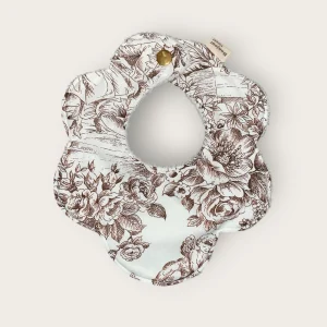 Bavoir fleur Taille S