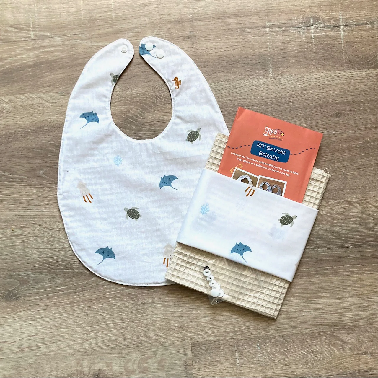 KIT bavoir Bonape Océan