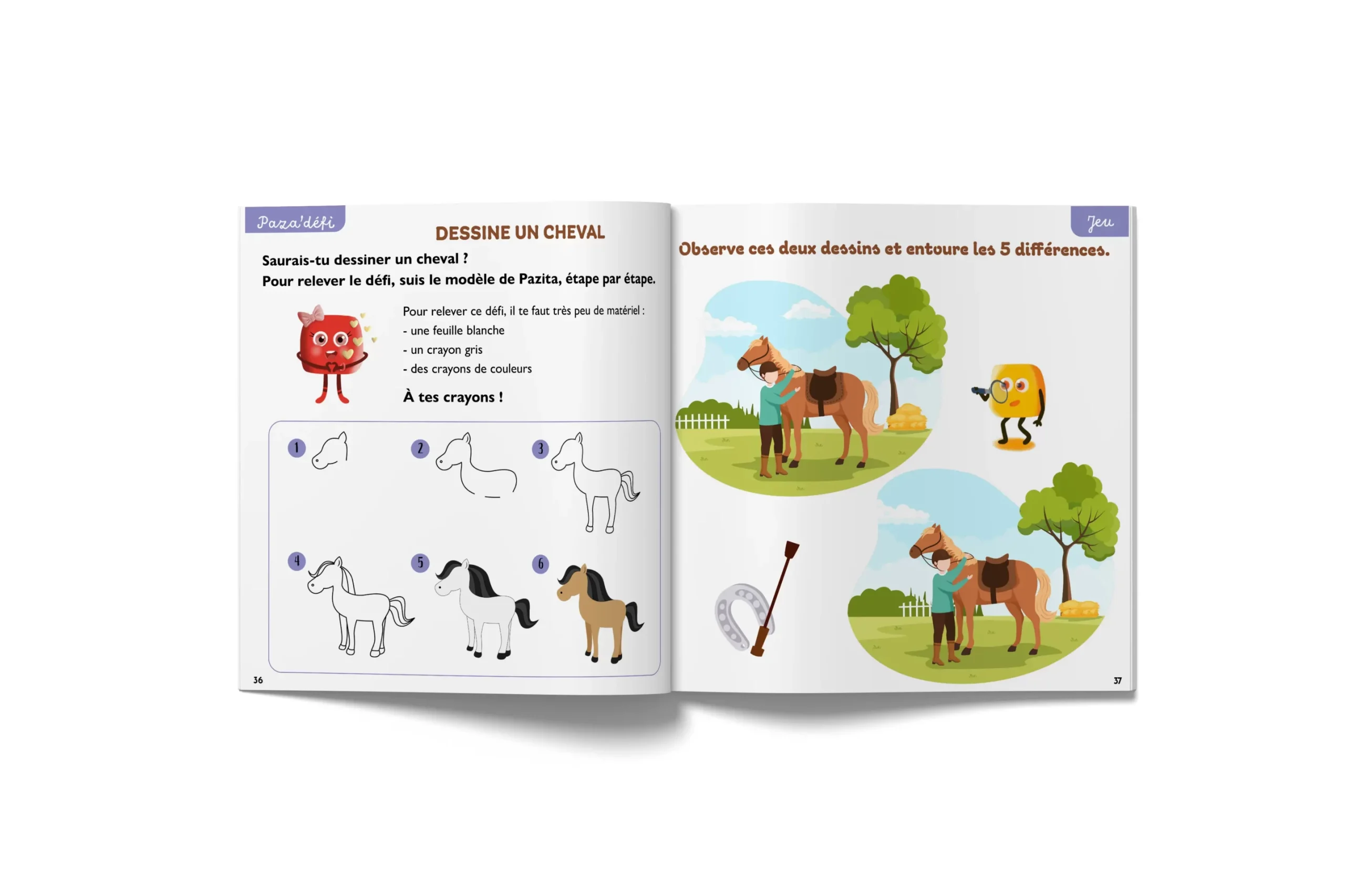 MON PREMIER PAZA’MAG – LES CHEVAUX : Le magazine musulman pour partir ensemble à la découverte des chevaux ! – Image 3